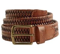 Levi's Stretch Braid Belt Cinturón de Piel de composición, Marrón, 95 Hombres