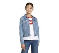 Levi's Stretch Trucker Jacket, Giacca Di Jeans Niñas, Azul (Cuestión De Hecho), 12 años