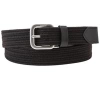 Levi's Stretch Woven Belt OV, Black Normal, 90 cm Unisex Adulto