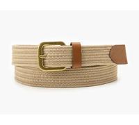 Levi's Stretch Woven Belt OV Mixto, Suave De Color Caqui, 80 cm