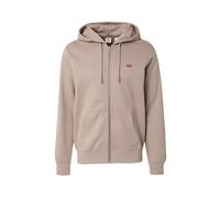 LEVI'S ® Sudadera con cremallera 'Housemark Zip Up Hoodie' beige / rojo M beige / rojo
