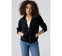 LEVI'S Sudadera con cremallera y capucha. Color Gris Oscuro