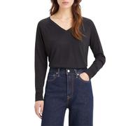 Levi's Sudadera con Cuello en V para Mujer, Caviar, L