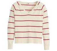 Levi's Sudadera con Cuello en V para Mujer, Stephanie Stripe But, S