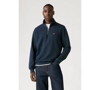 Levi'S Sudadera Original para Hombre con Cremallera 1/4, Azul Marino, XXL