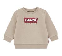 Levi's Sudadera de Cuello Redondo con alas de murciélago para niño, Color marrón, Canela, 3 años