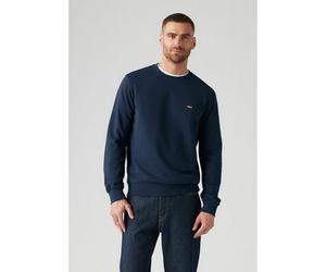 LEVI'S Sudadera de cuello redondo logo Chesthit. Color Azul Marino