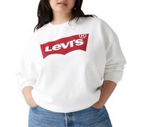 Levi'S Sudadera de Cuello Redondo para Mujer, Talla Grande, Everyday Crew Core B, 3XL Grande