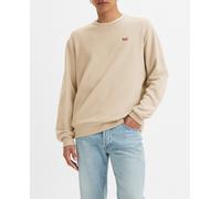 Levi's Sudadera de hombre con cuello redondo y logo. Kaki XS