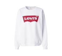 LEVI'S ® Sudadera 'Graphic Everyday Crew Sweatshirt' rojo / blanco, Talla XS