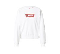 LEVI'S ® Sudadera 'Graphic Iconic Heritage Crewneck Sweatshirt' rojo carmesí / blanco XS rojo carmesí / blanco