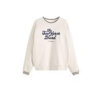 LEVI'S ® Sudadera 'Heritage Sport' beige / navy L EUR