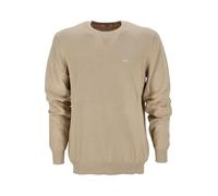 Levi's Jersey ligero de hombre de manga larga con cuello redondo liso. Kaki L