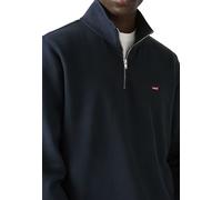 Levi'S Sudadera Original para Hombre con Cremallera 1/4, Azul Marino, XXL