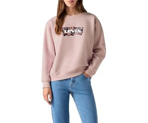 Levi'S Sudadera para Mujer Lse_gr Everyday Crew, Lse_Gab Rose BW Fill, XL