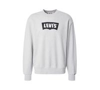 LEVI'S ® Sudadera 'Premium Graphic Crewneck Sweatshirt' gris claro / negro / blanco XL gris claro / negro / blanco