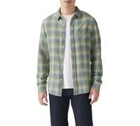 Levi's Sunset 1 Pocket Standard Camiseta, Nolan Plaid Sage, M Hombres
