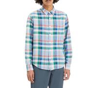 Levi's Sunset 1-Pocket Standard, Hombre, Heath Plaid True Blue, S