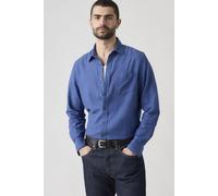 Levi's Sunset One Pocket Cotton Linen Shirt Talla: S | Camisas Casuales Outlet | Hombre | Blanco