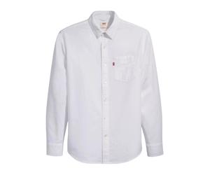 Levi's - Sunset One Pocket Standard Fit Shirt - Shirts - Hombre - Blanco - L -