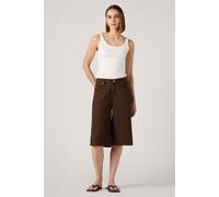 Levi's Super Baggy Long Linen Shorts Talla: W28 | Pantalones Cortos Outlet | Mujer | Blanco
