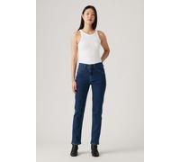 Levi's Mujer Jeans Rectos Tailored 724 Seams To Work Blue 25 30