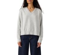 Levi's Tara Super Soft V-Neck Pullover Suéter de Mujer, Heather Dove Gray G, L