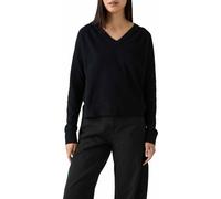 Levi's Tara Supersoft - Jersey con Cuello en V, Color Antracita, Anthracite Night, M