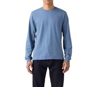 Levi'S Té no gráfico para Hombre, Color Azul Atardecer, Talla L, Sunset Blue, L
