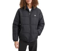 Levi's TELEGRAPH HOOD SHRT JKT, CAPOTA TELEGRAFICA CORTA JKT de los hombres, BLACKS, M -