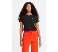 Levi's The Perfect Tee Black Talla: S | Camisetas de Seda Outlet | Mujer | Negro
