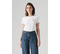 Levi's The Perfect Tee Bright White Talla: S | Camisetas de Seda Outlet | Mujer | Blanco