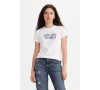 Levi's The Perfect Tee Bw Tropical Flower Fill Talla: XS | Camisetas de Seda Outlet | Mujer