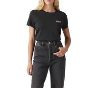 Levi's The Perfect Tee, Camiseta Mujer, Annessa Cheetah Bw Fill Caviar, XXS