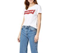 Levi's The Perfect Tee, Camiseta Mujer, Batwing White, XS