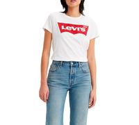 Levi's The Perfect Tee, Camiseta Mujer, Batwing White, XXS