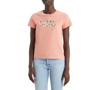 Levi's The Perfect Tee, Camiseta Mujer, Floral Batwing - Terra Cotta, XXS