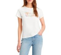 Levi's The T-shirt Ecru Talla: XS | Camisetas de Seda Outlet | Mujer | Marrón