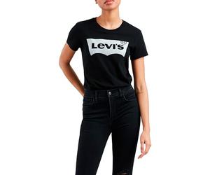 Levi's The Perfect Tee, Camiseta Mujer, Holiday Tee Black, XXS
