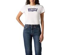 Levi's The Perfect Tee Camiseta Mujer, Large Batwing Logo