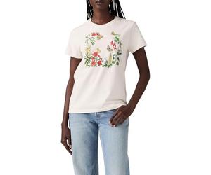 Levi's The Perfect Tee Camiseta Mujer, Large Batwing Logo