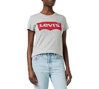 Levi's The Perfect Tee, Camiseta Mujer, Logo Starstruck Heather Grey, XS