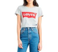 Levi's The Perfect Tee, Camiseta Mujer, Logo Starstruck Heather Grey, XXS