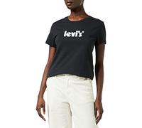 Levi's The Perfect Tee, Camiseta Mujer, Seasonal Poster Logo T2 Caviar, XXS