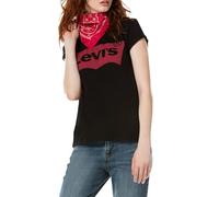 Levi's The Perfect Tee, Camiseta Mujer, Stonewashed Black, XS