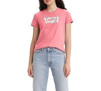 Levi's The Perfect Tee, Camiseta Mujer, Tropical Flower Tameless Rose, XXS