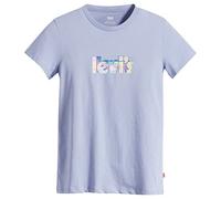 Levi's The Perfect Tee Camiseta, Poster Logo Persian Violet, S Mujer