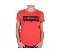 Levi's The Perfect Tee Camiseta, Red Better Batwing Flame Scarlet, L Mujer