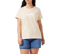 Levi's The Perfect Tee Camiseta, Seasonal - Póster de Peach Puree, S Mujer