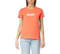Levi's The Perfect Tee Camiseta, Ssnl - Póster de Persimmon, S Mujer